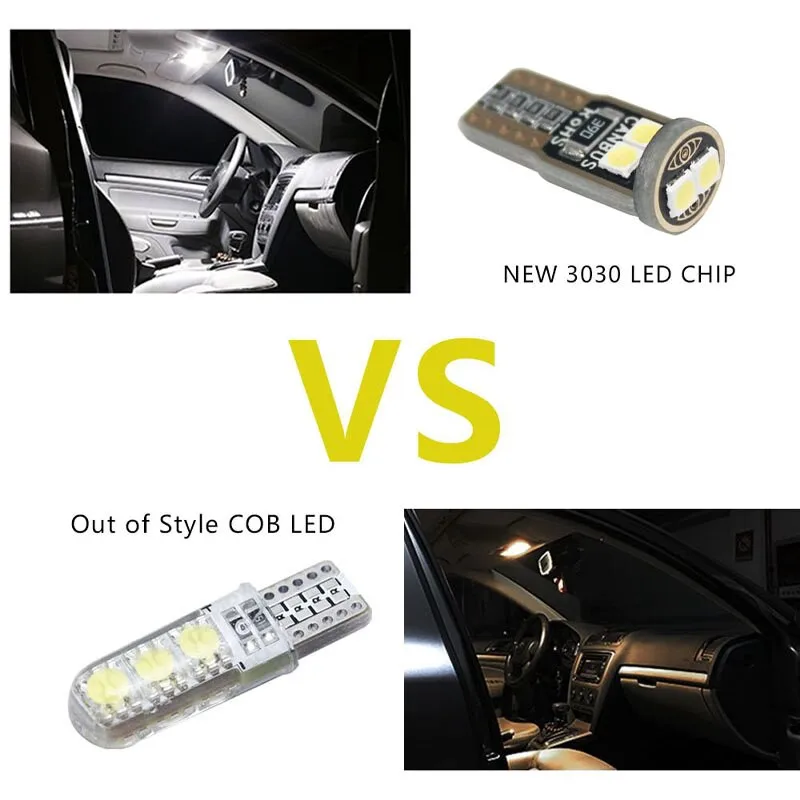 T10 w5w 6smd 3030 супер яркий светодиодный - Фотография_4