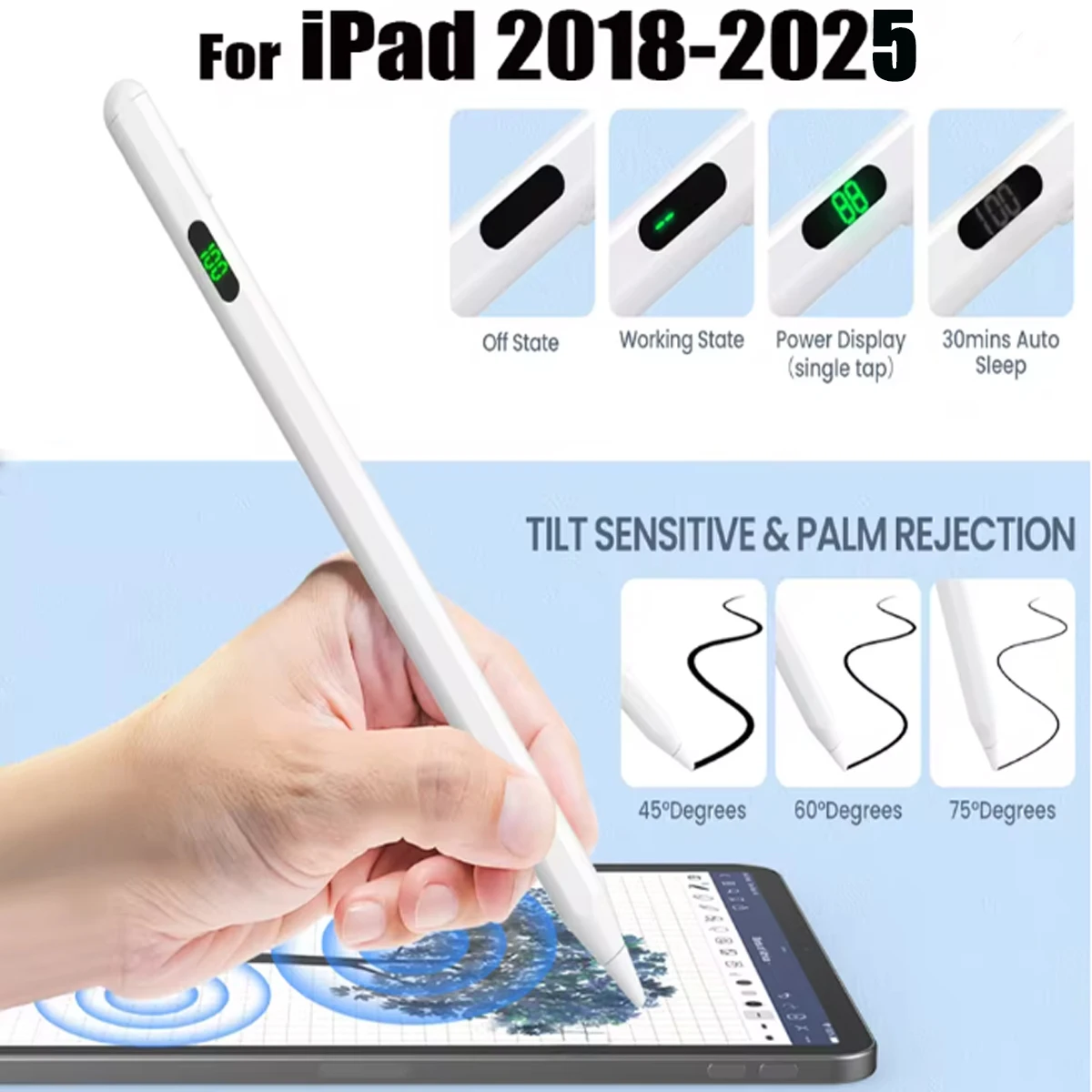 Стилус для ipad (2018-2025)-60 - Фотография_3
