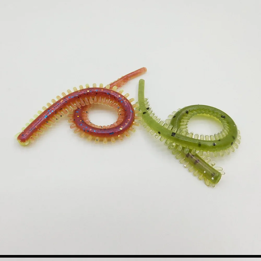 Рыболовная приманка esfishing scolopendra soft worm 95 мм - Фотография_3