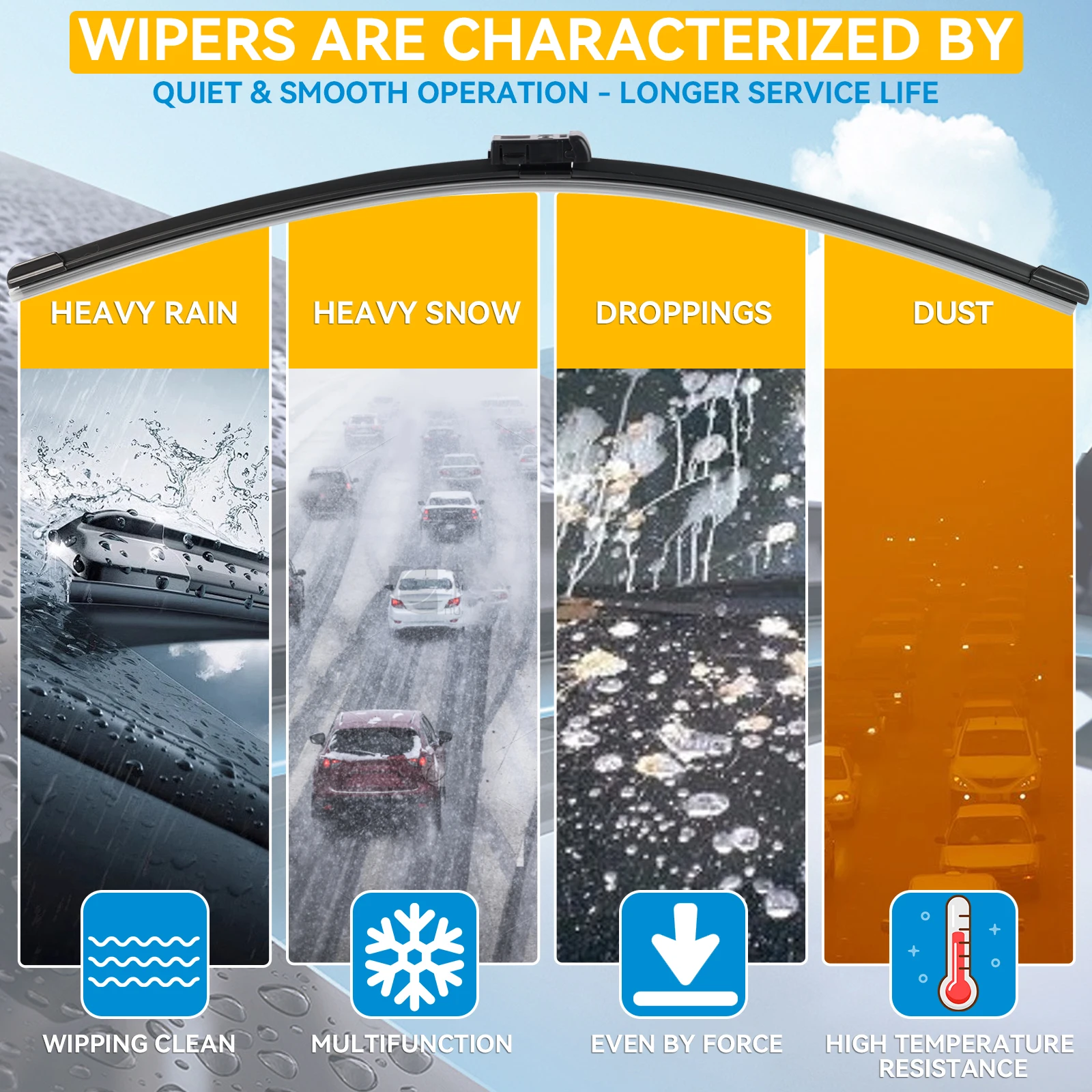 Комплект щеток стеклоочистителя - Фотография_4