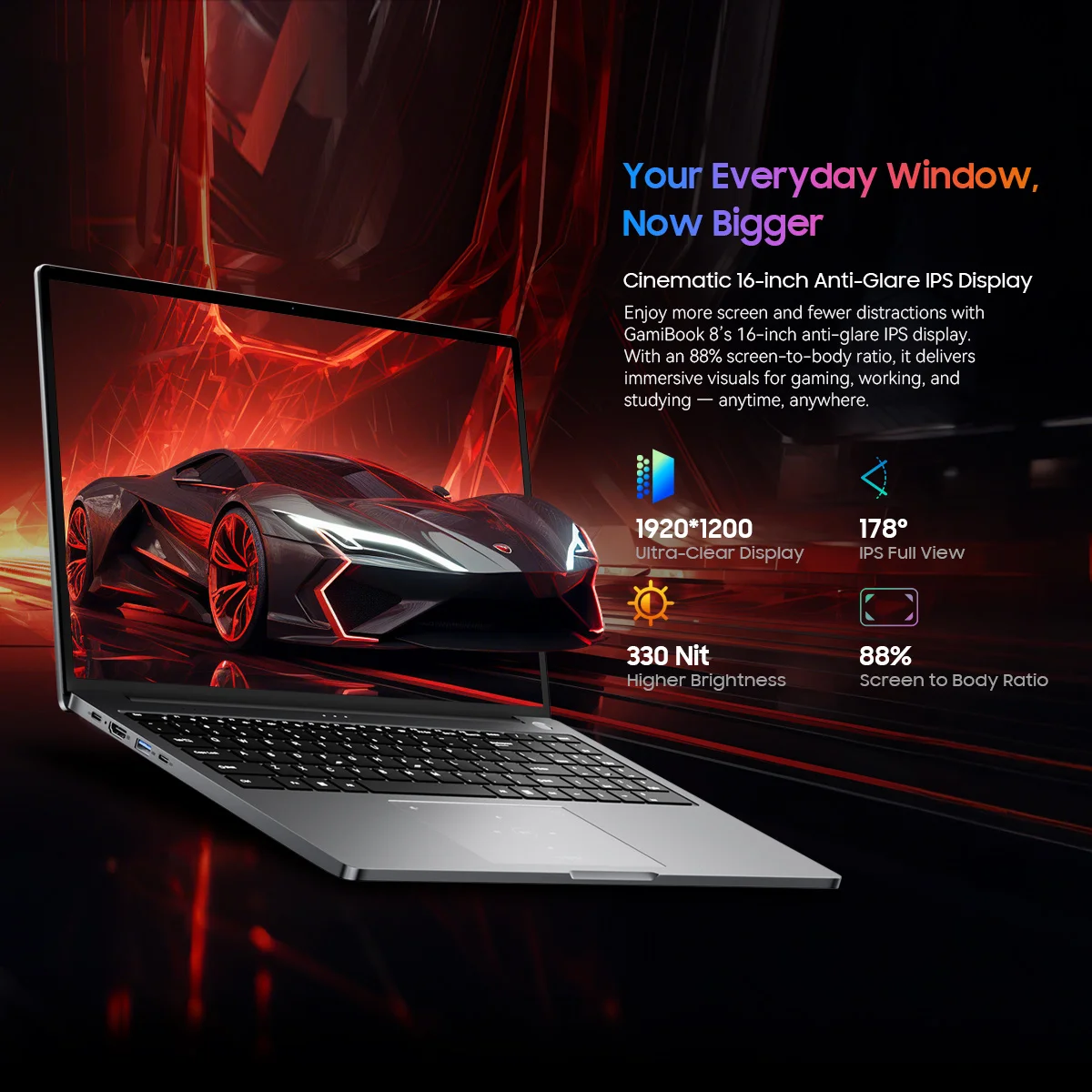 Ноутбук blackview gamibook 8 с диагональю 16 дюймов - Фотография_6