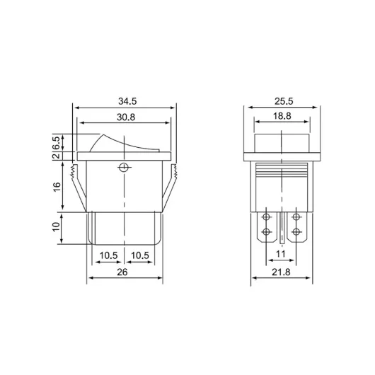 Kcd4 30a клавишный выключатель - Фотография_6