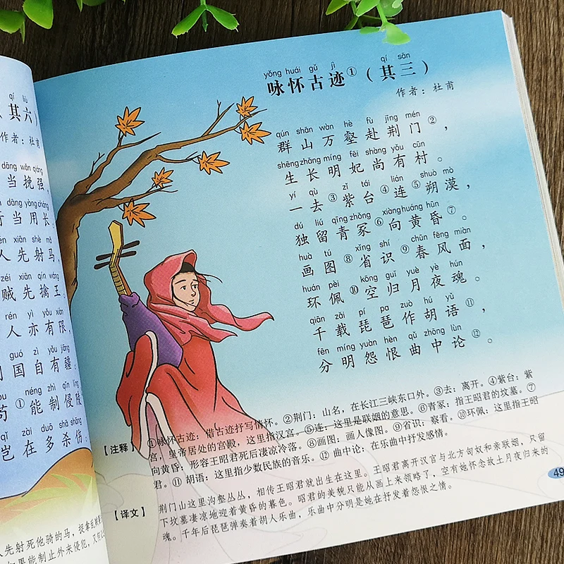 2 книги с pinyin 300 поэзия тан - Фотография_3