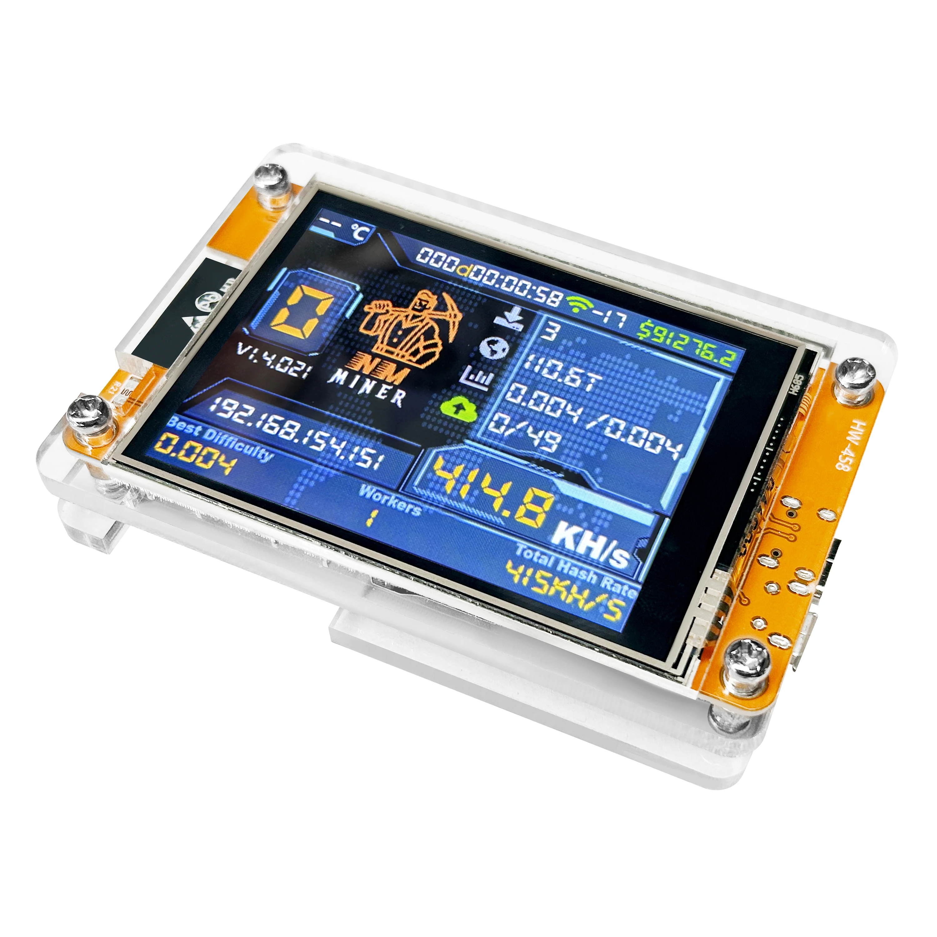 Nmminer nerdminer cyd хешрейт 1000 кгц/с lucky miner 2 - Фотография_5