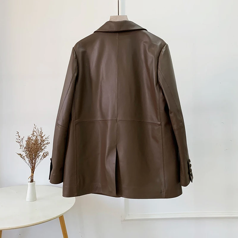 Женские пиджаки из натуральной кожи - Фотография_5