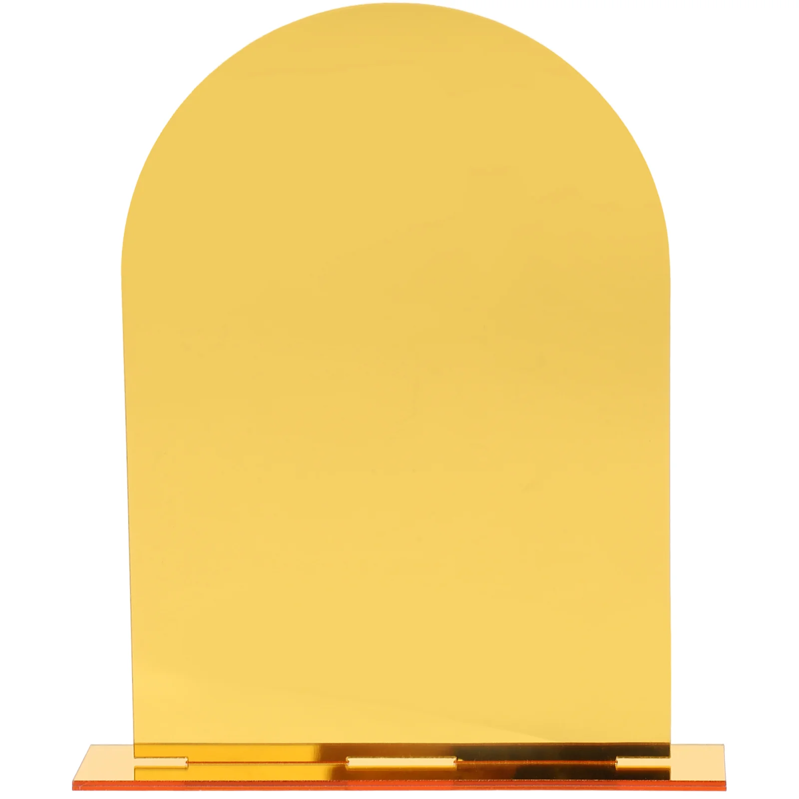 Акриловая настольная вывеска в виде арки