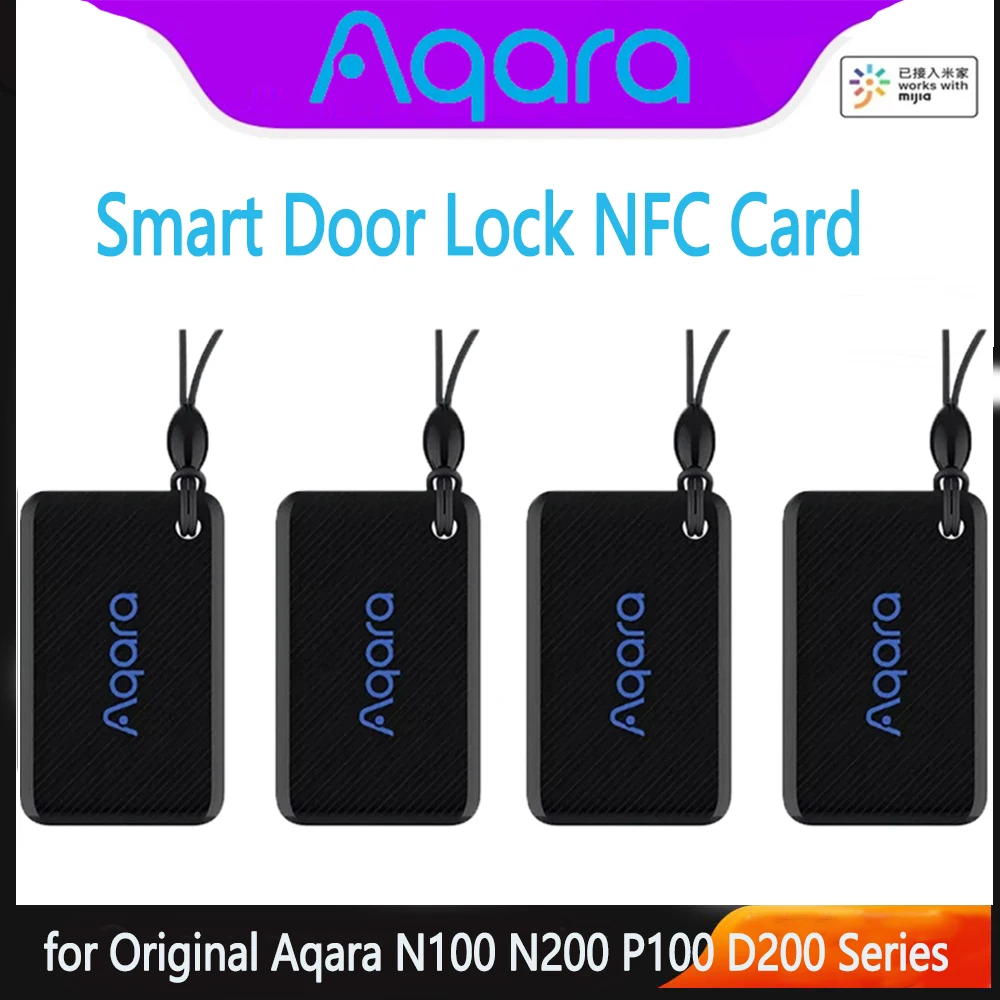 Умный дверной замок aqara nfc-карта - Фотография_3