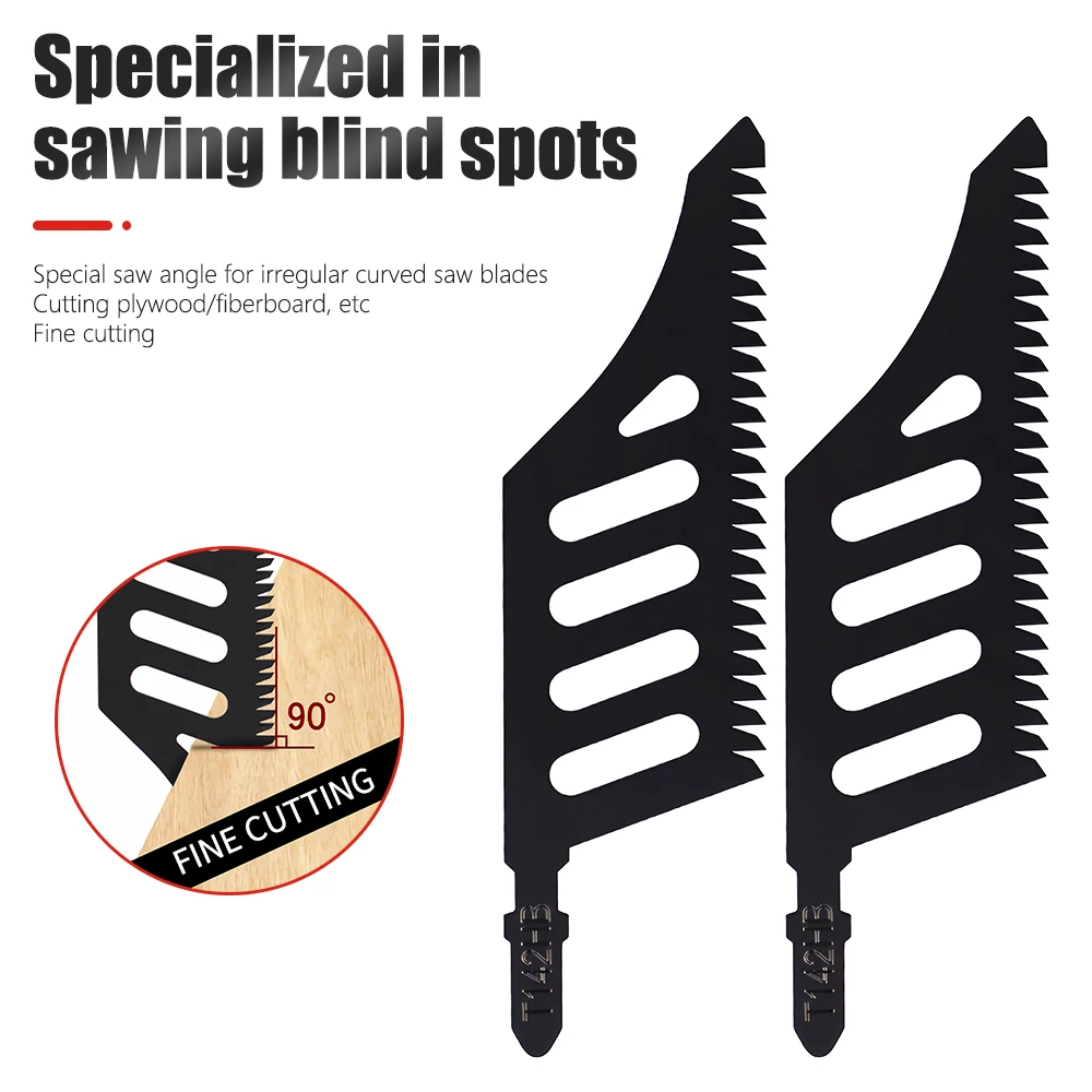 Aurwof изогнутое пильное полотно t142hb с т-образным хвостовиком - Фотография_2