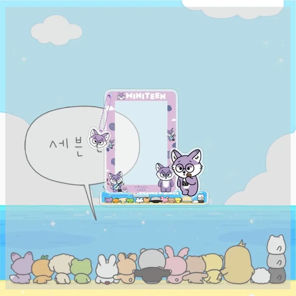 Брелок для ключей в рамке для фотокарточек kpop min 34 - Фотография_4