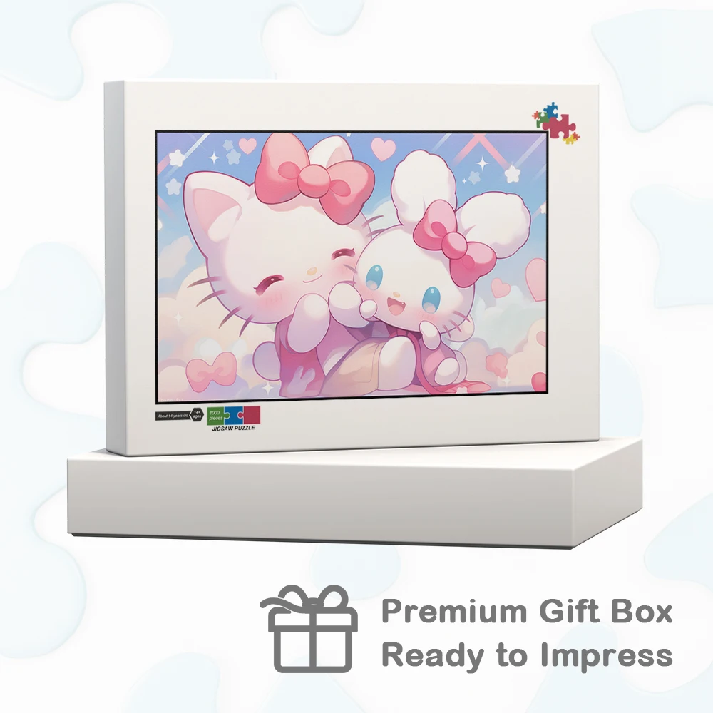 Пазлы hello kitty cinnamoroll для взрослых sanrio - Фотография_5