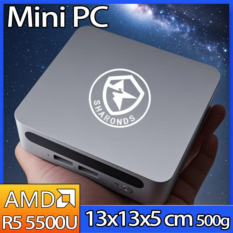 Мини-компьютер amd ryzen5 5500u