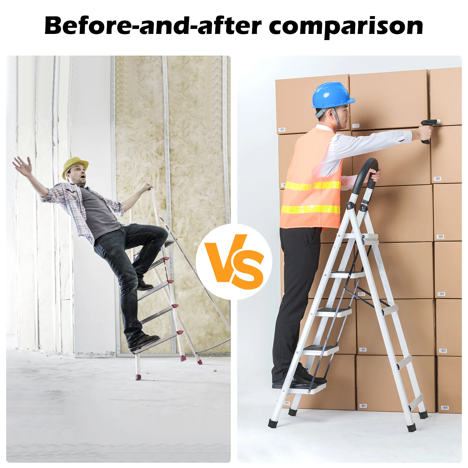 Нескользящие нескользящие резиновые подушечки для ножек лестницы - Фотография_3