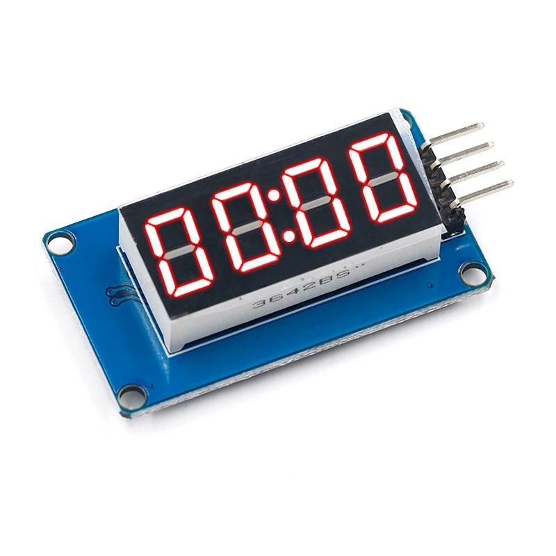 Модуль цифрового светодиодного дисплея tm1637 для arduino - Фотография_2