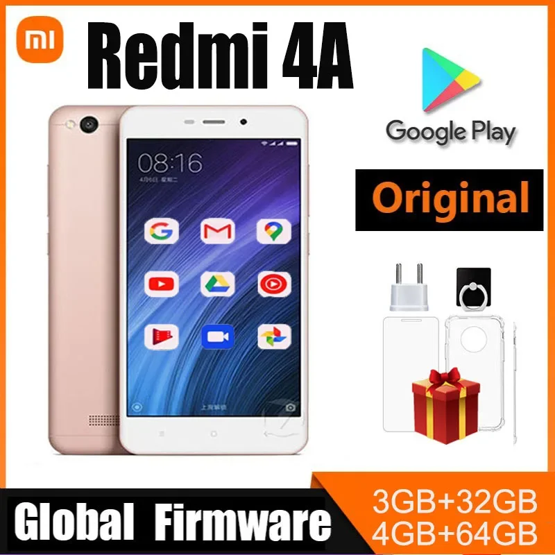 Мобильный телефон googleplay xiaomi redmi 4a snapdragon 425