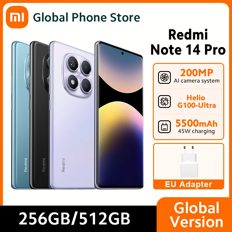 【brand+】смартфон xiaomi redmi note 14 pro