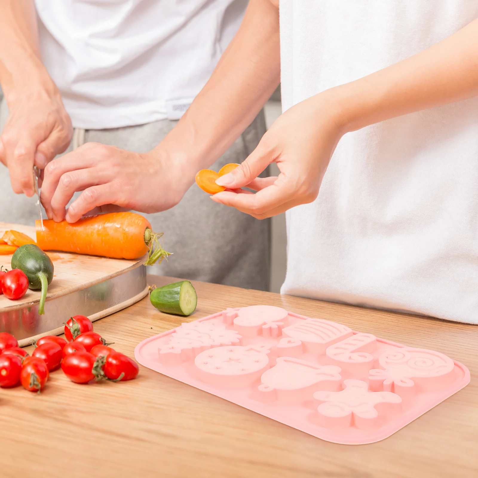 Антипригарная силиконовая форма для шоколадного торта - Фотография_2