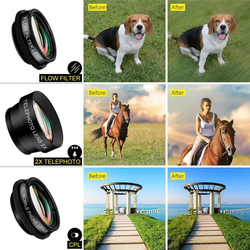 Комплект объектива камеры телефона - Фотография_3