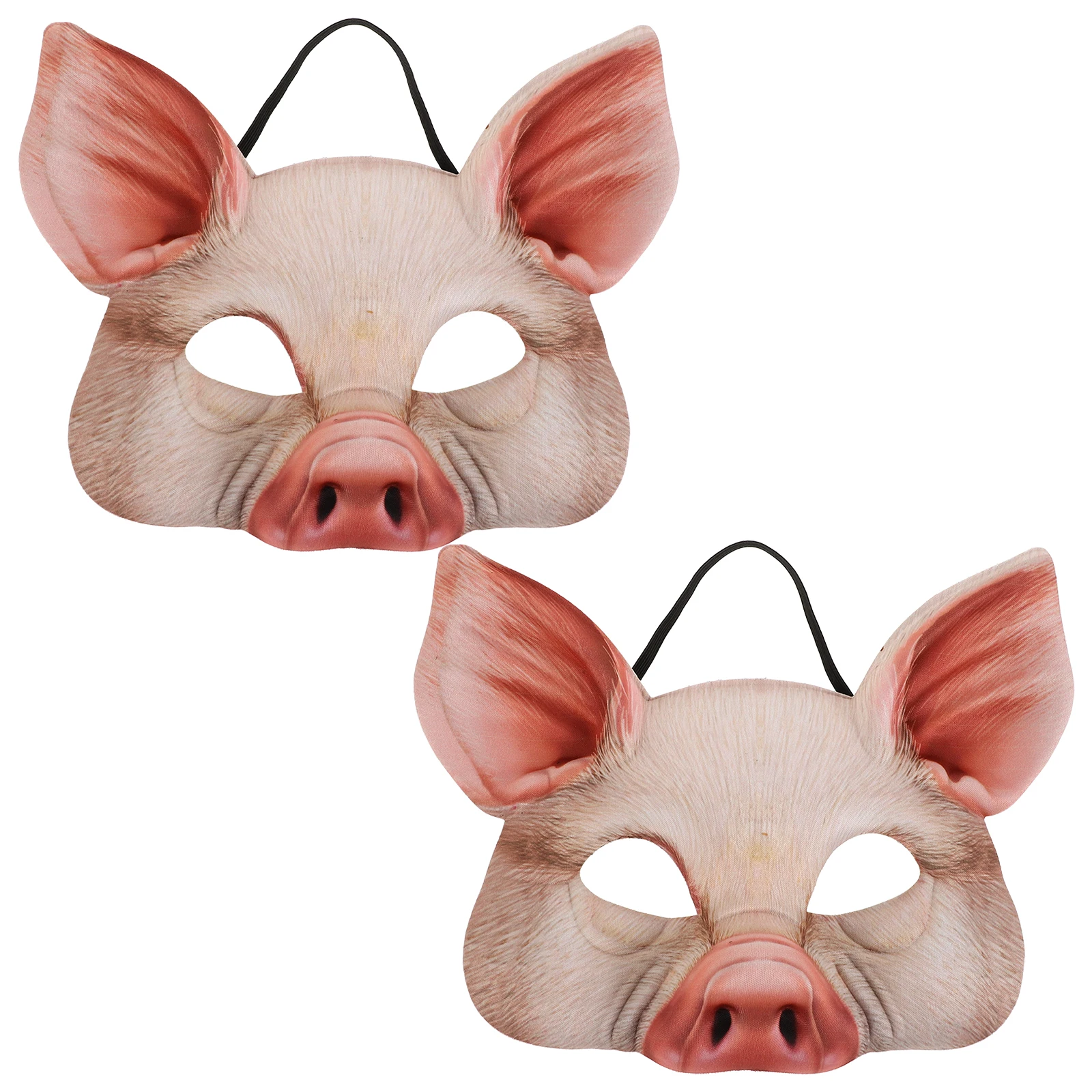 Розовая маска свиньи - Фотография_3