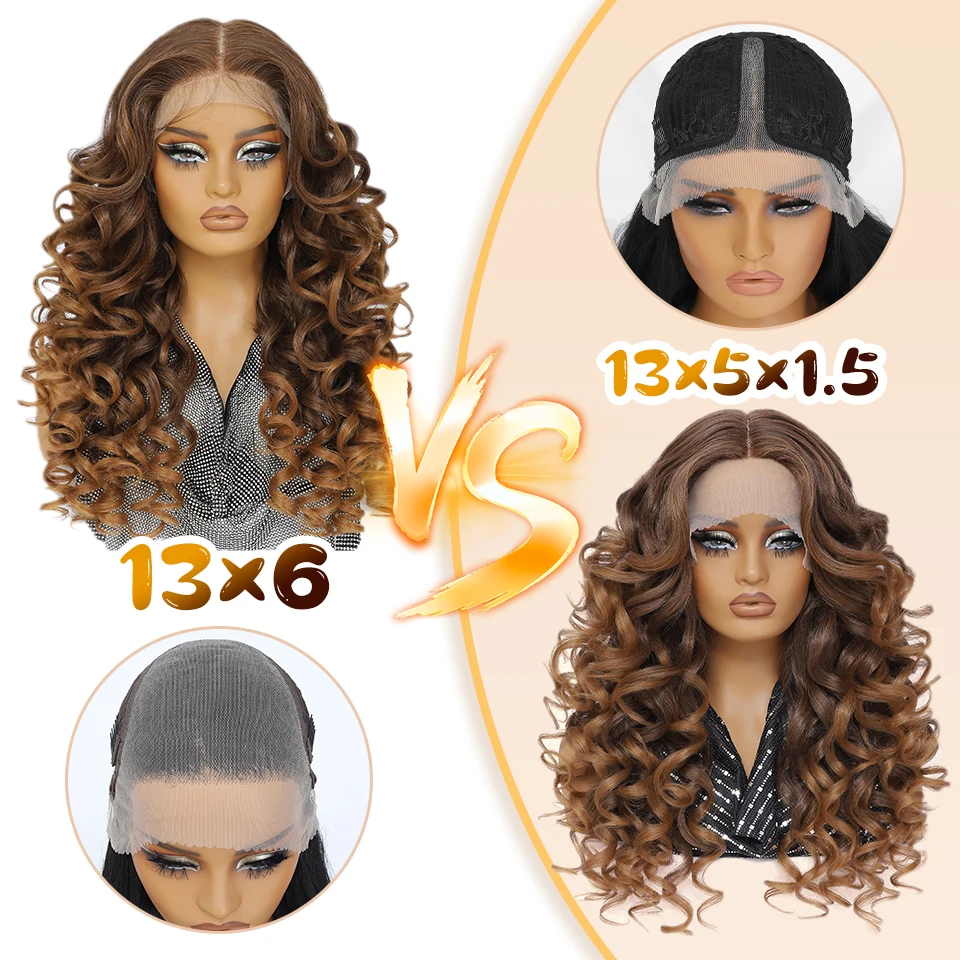 Latisha 13x6 синтетические парики спереди - Фотография_4