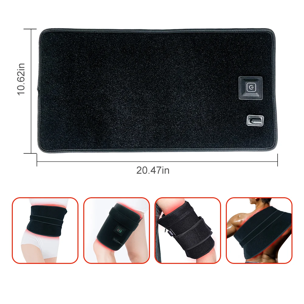 Терапевтический пояс красного света 660 и 850 нм - Фотография_6