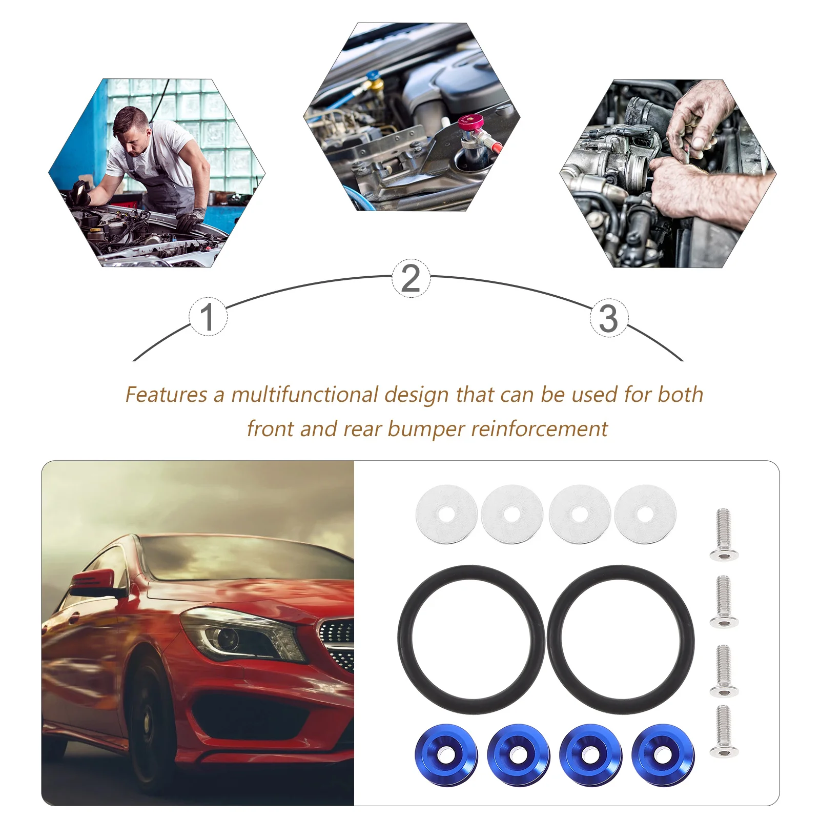 1 комплект креплений для бампера - Фотография_4