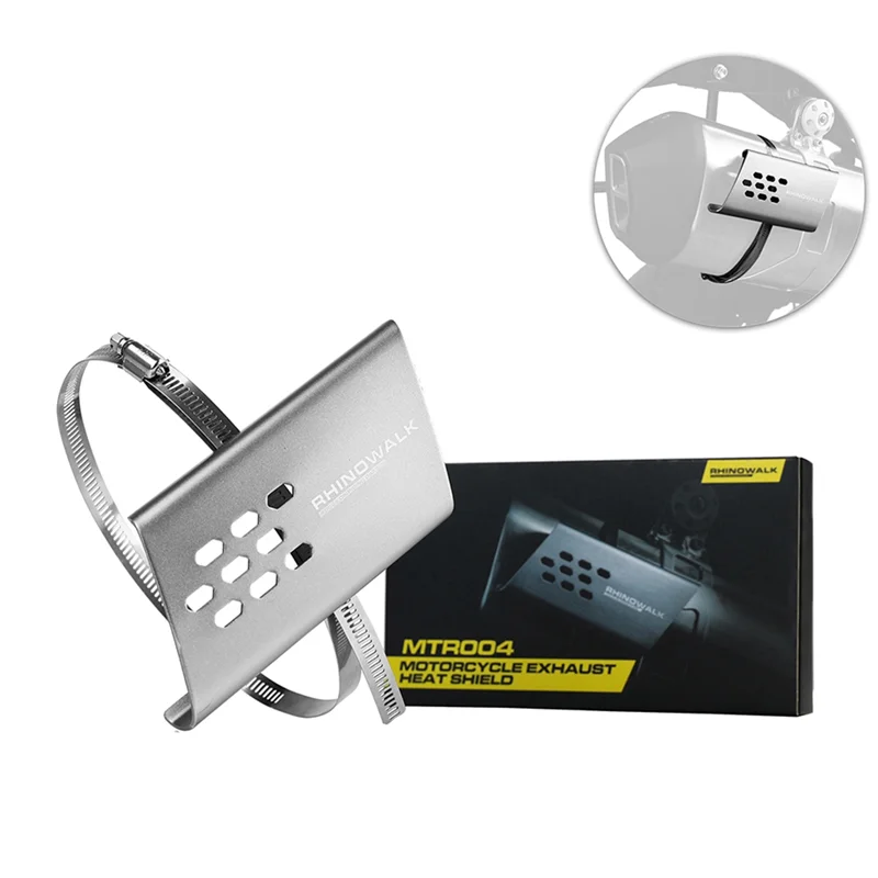 Rhinowalk мотоциклетная защита выхлопной трубы - Фотография_6