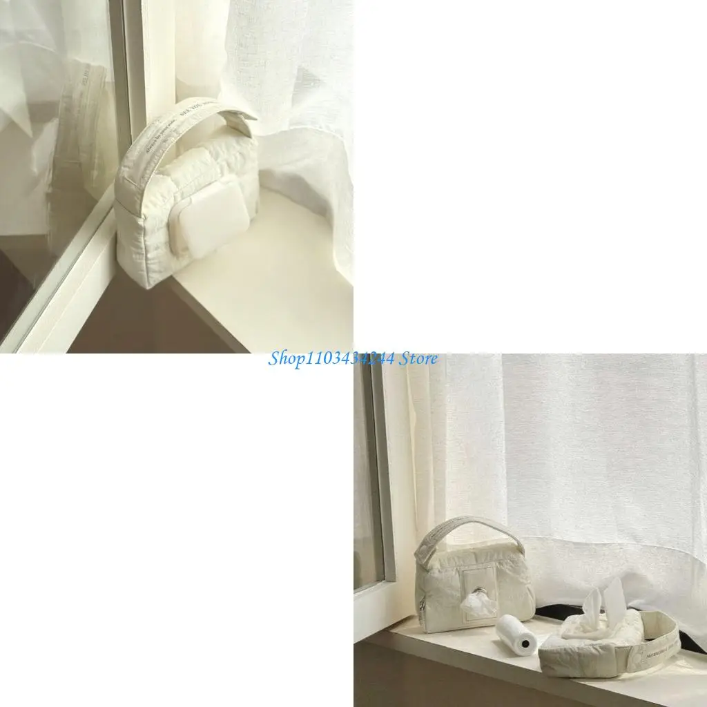 Многоразовая сумка-контейнер для салфеток для колясок