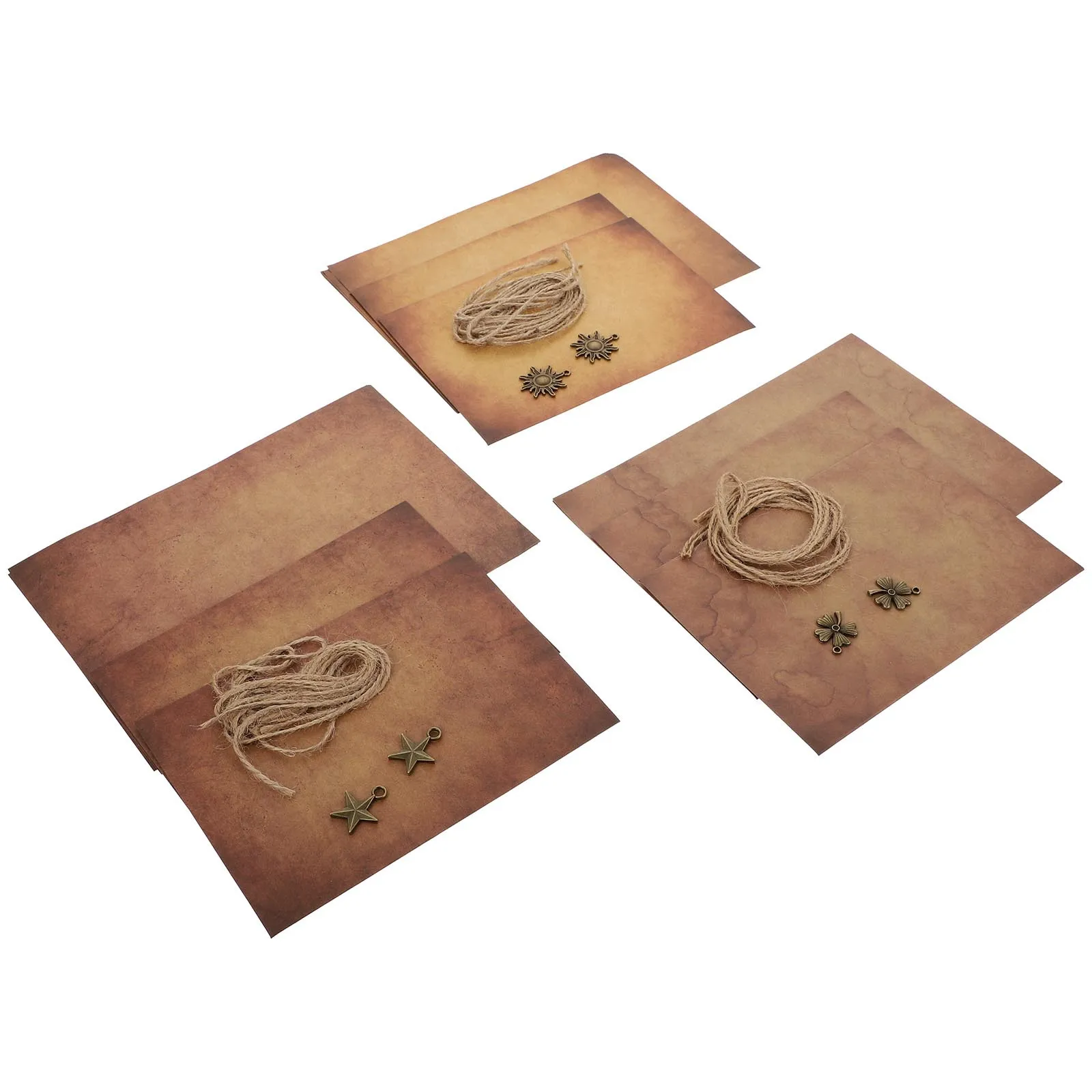 3 комплекта, набор конвертов для письма в стиле ретро - Фотография_5