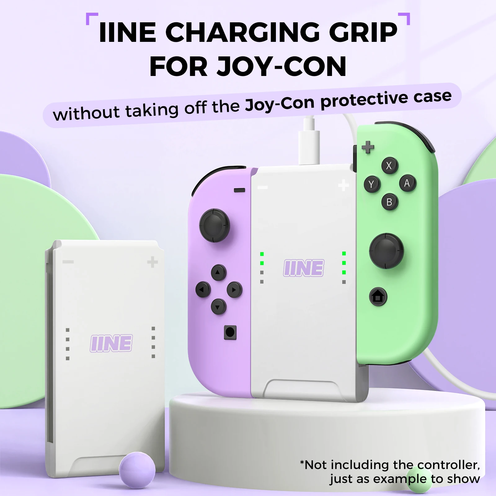 Зарядная ручка iine для joy-con - Фотография_2