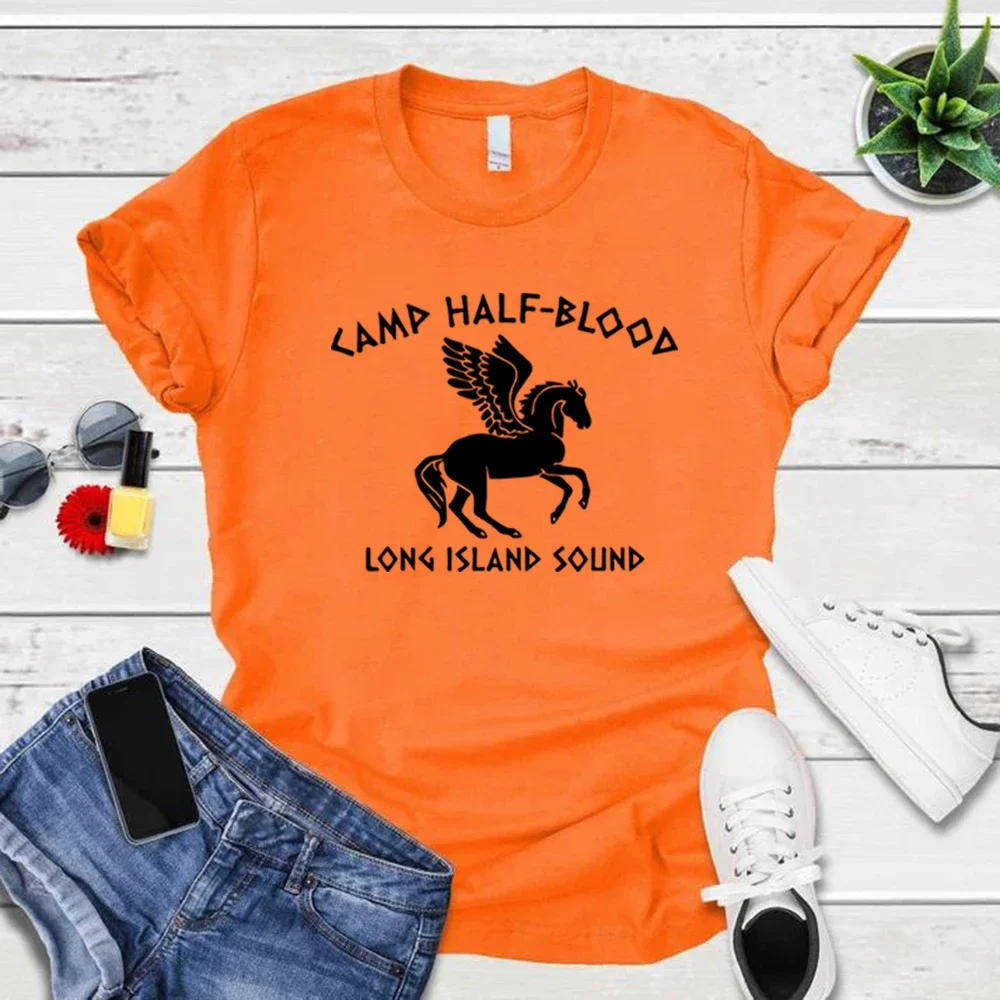 Футболки camp half blood футболки