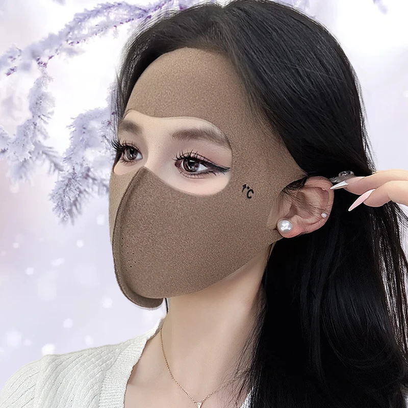 Теплое лицо на все лицо осенью и зимой - Фотография_3