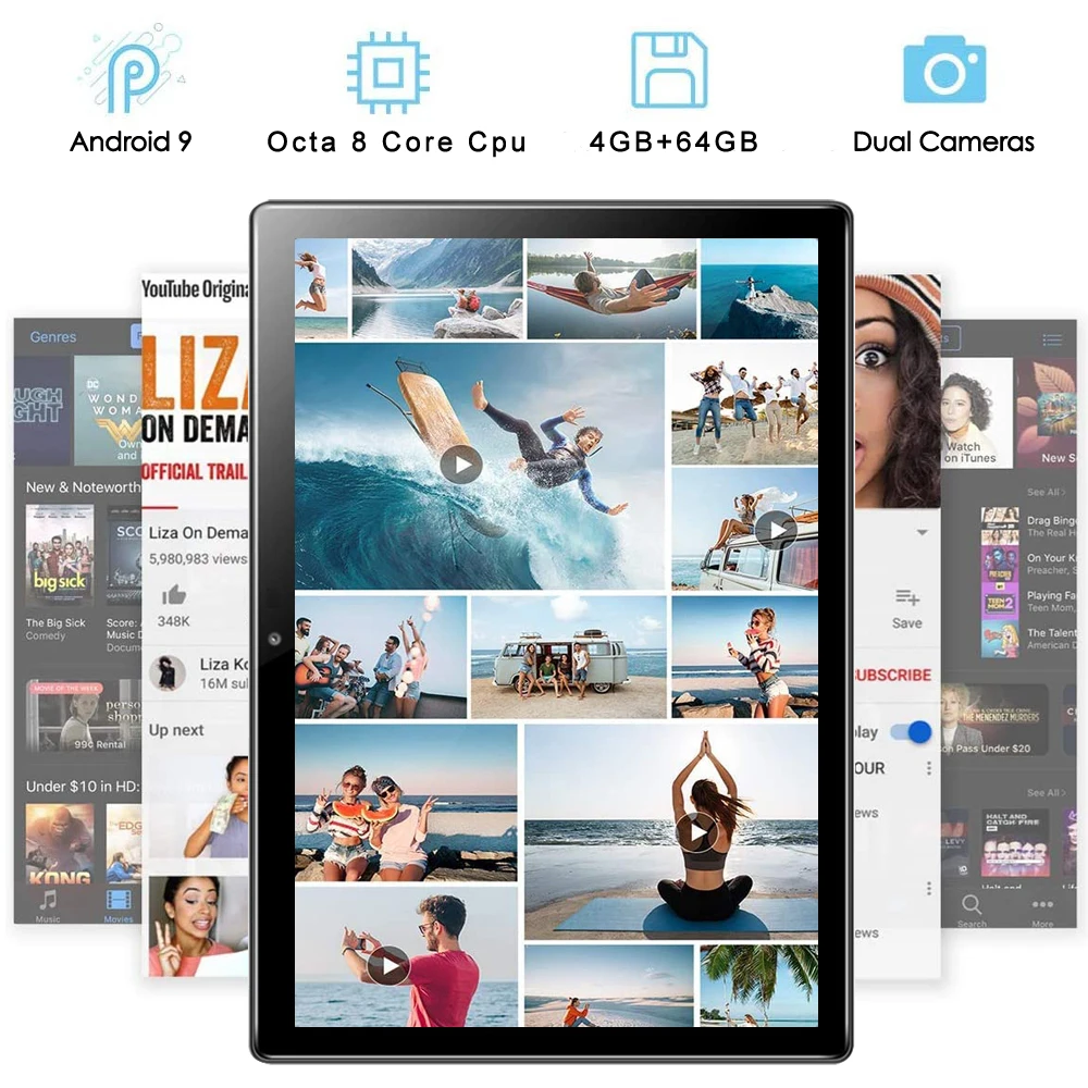 Планшет 10,1-дюймовый планшет android 11 - Фотография_5