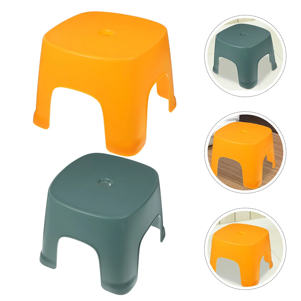 Нескользящий пластиковый табурет для ног - Фотография_2