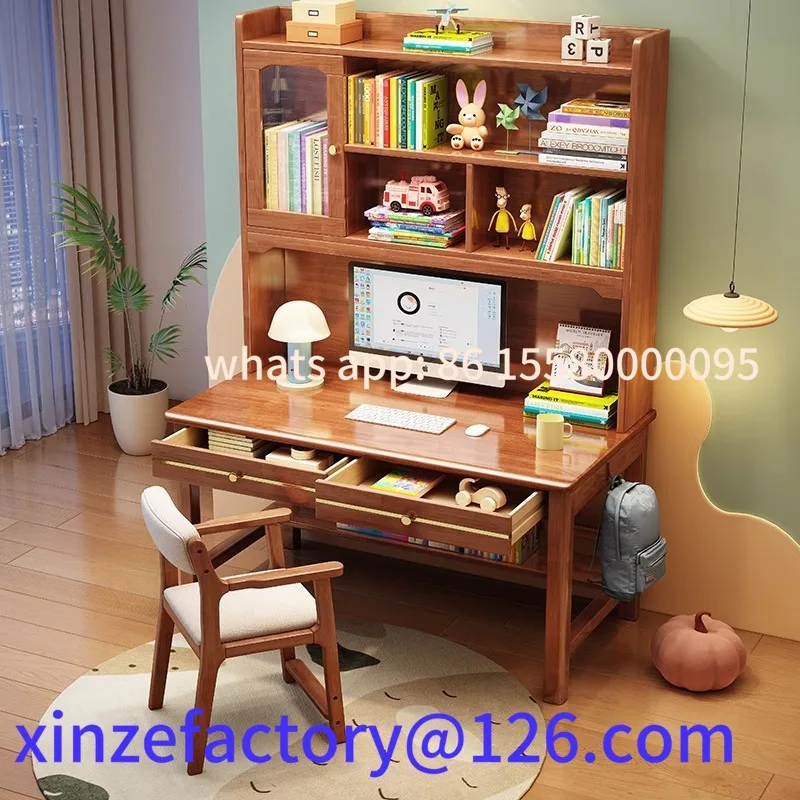 Индивидуальный стол из цельного дерева для маленькой квартиры - Фотография_3