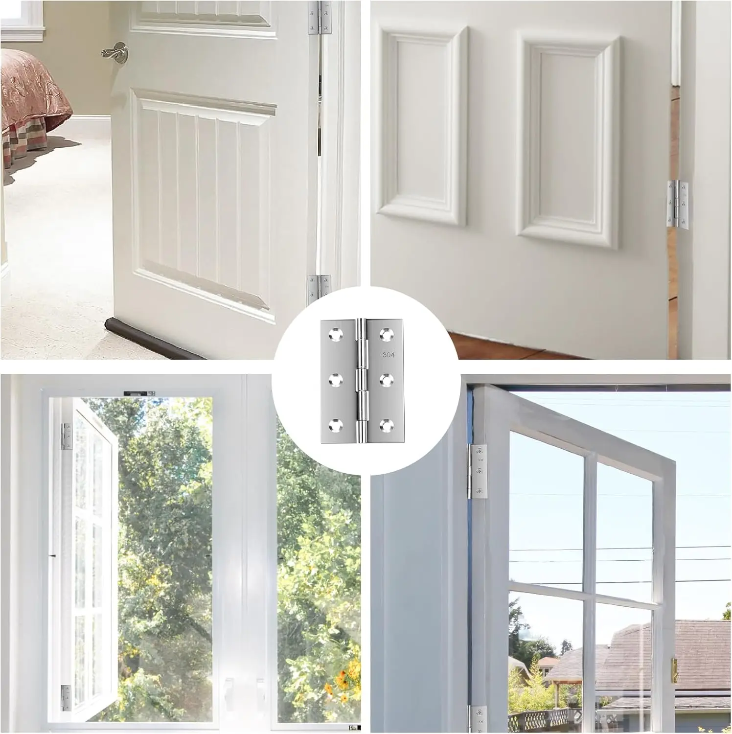 Универсальные дверные петли 1-4 дюйма - Фотография_2