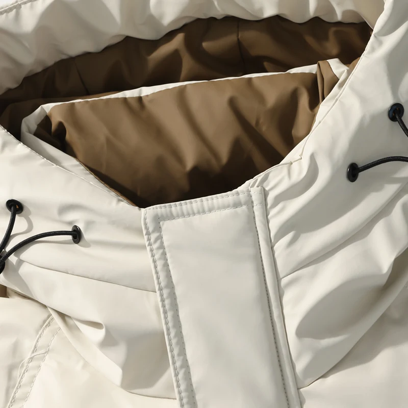 Короткий пуховик с капюшоном - Фотография_4