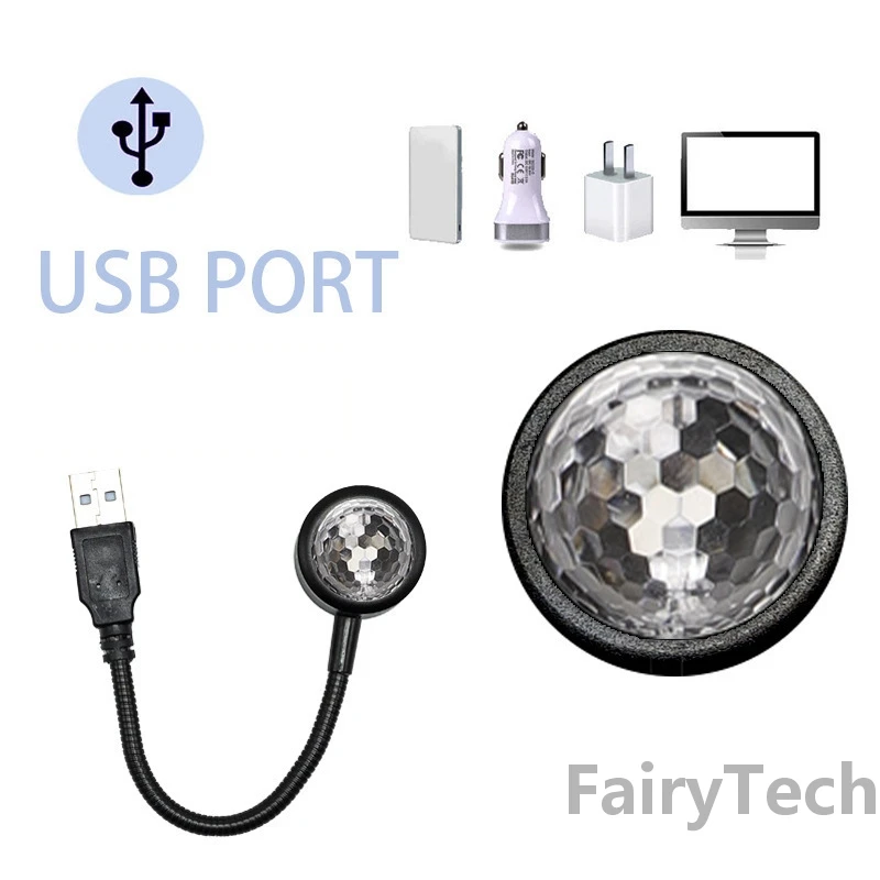 Dj lighting sound party auto usb - Фотография_6