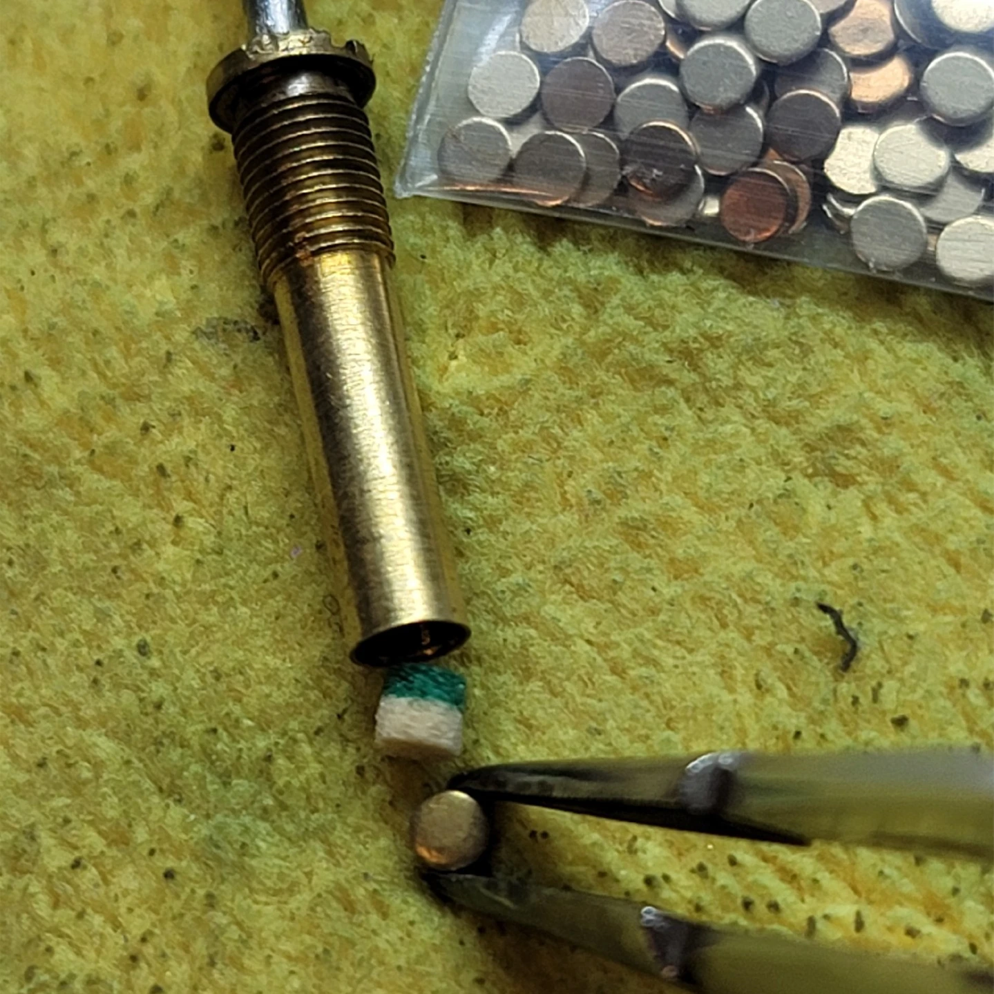 Мм, хлопковая медная фильтрующая прокладка для газовой зажигалки