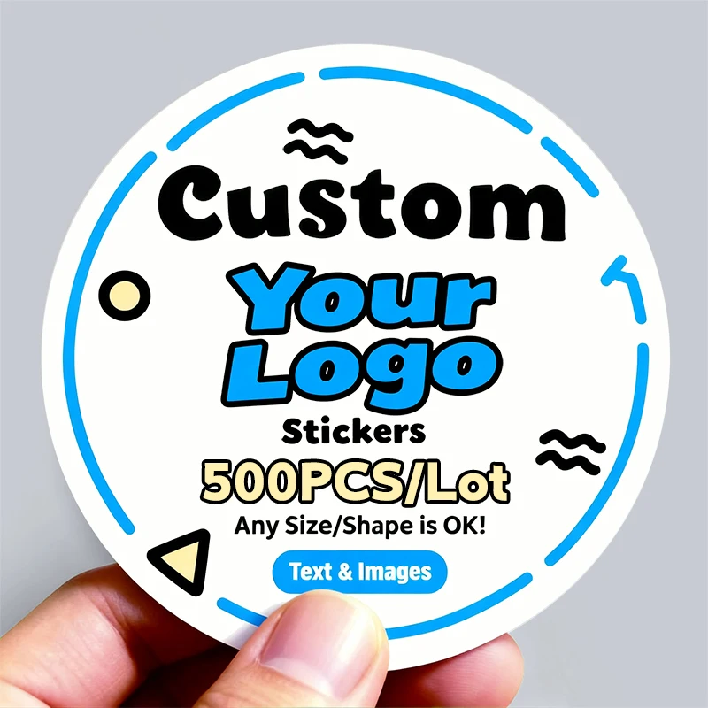 Наклейки на заказ и индивидуальный логотип