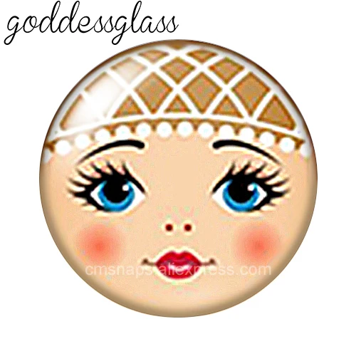 Матрешка лицо русская девушка кукла 10 шт - Фотография_6