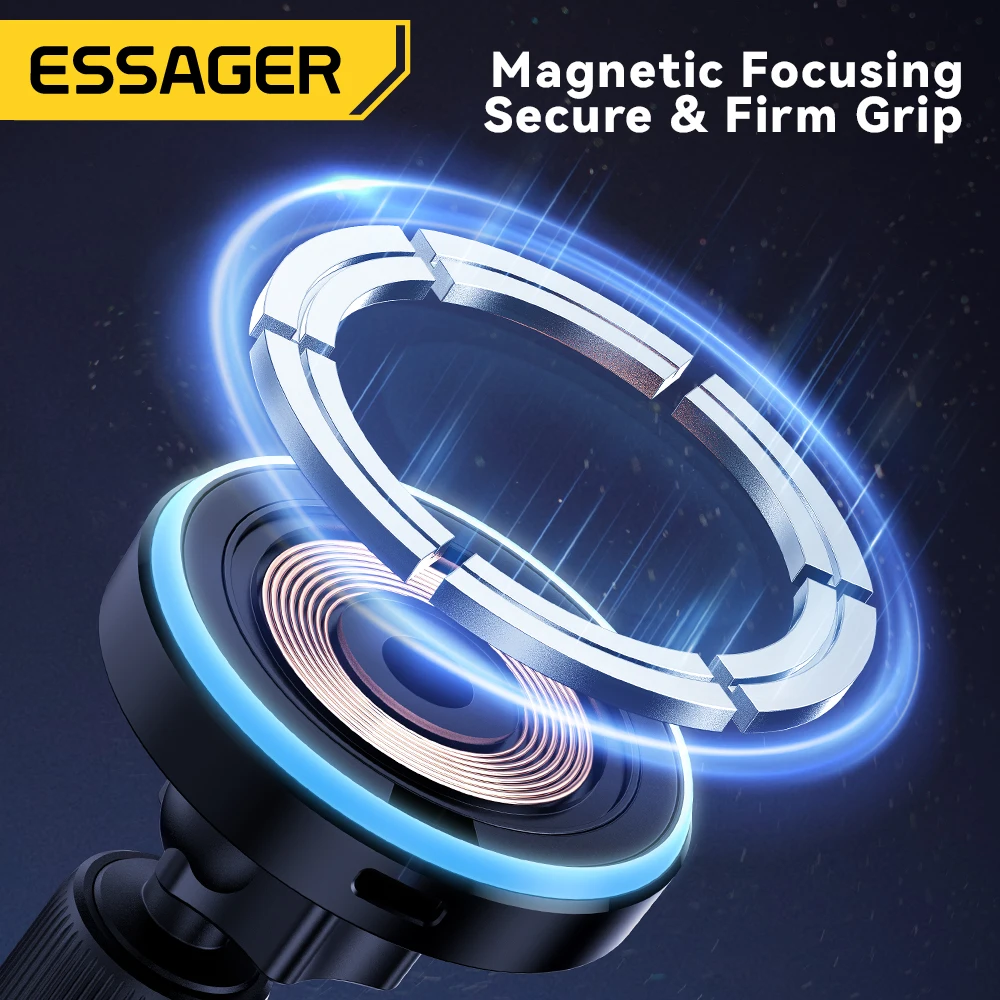 Магнитный автомобильный держатель для телефона essager - Фотография_4