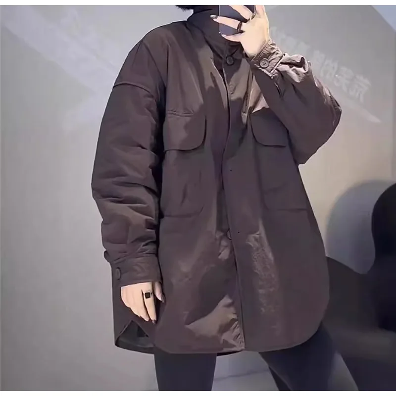 Свободный повседневный пуховик - Фотография_3