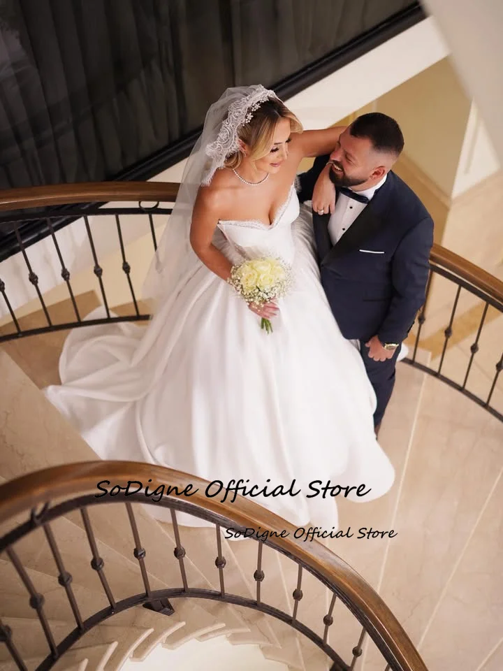 Свадебные платья трапециевидной - Фотография_2