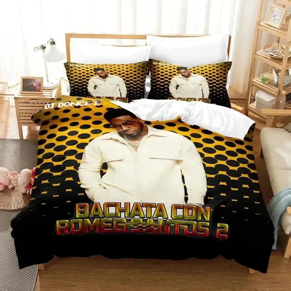 Комплект постельного белья romeo santos с 3d принтом - Фотография_3