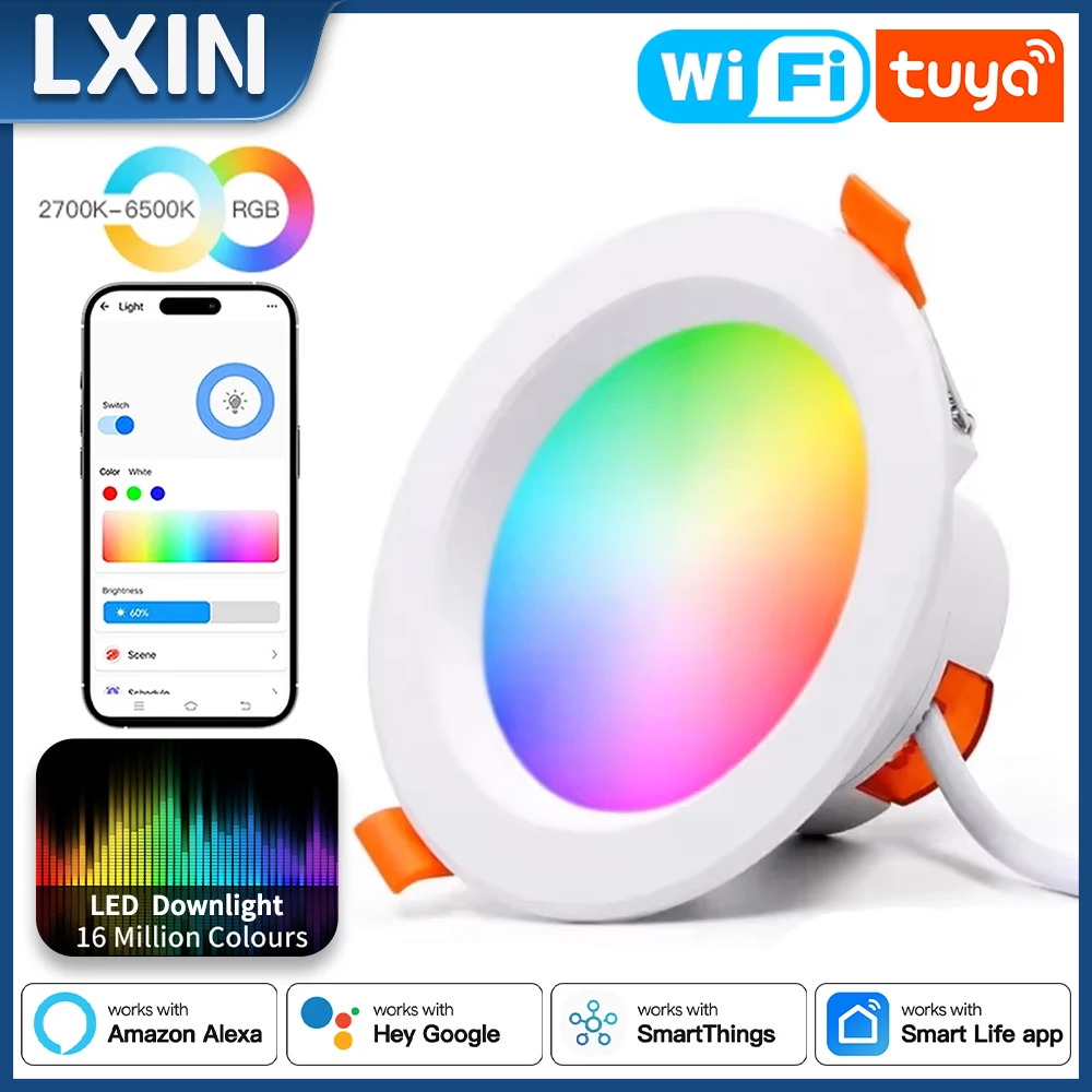 Lxin tuya downlight wifi