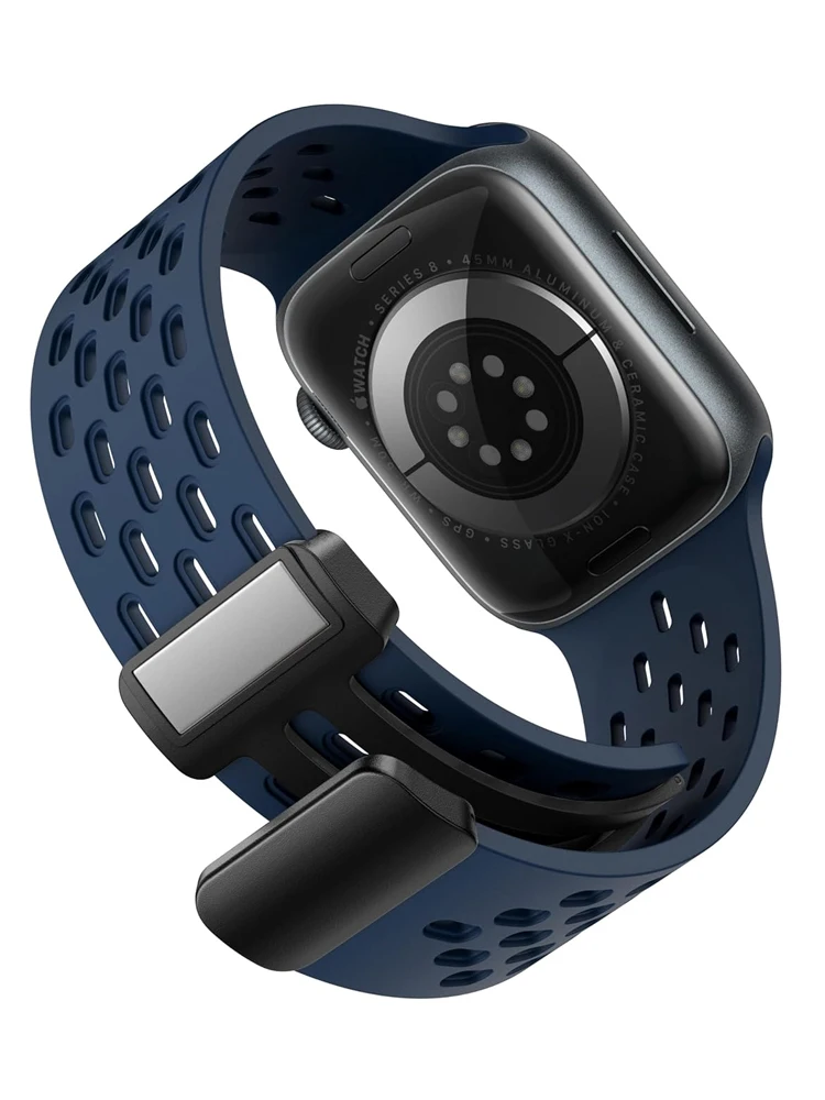 Силиконовый ремешок для apple watch