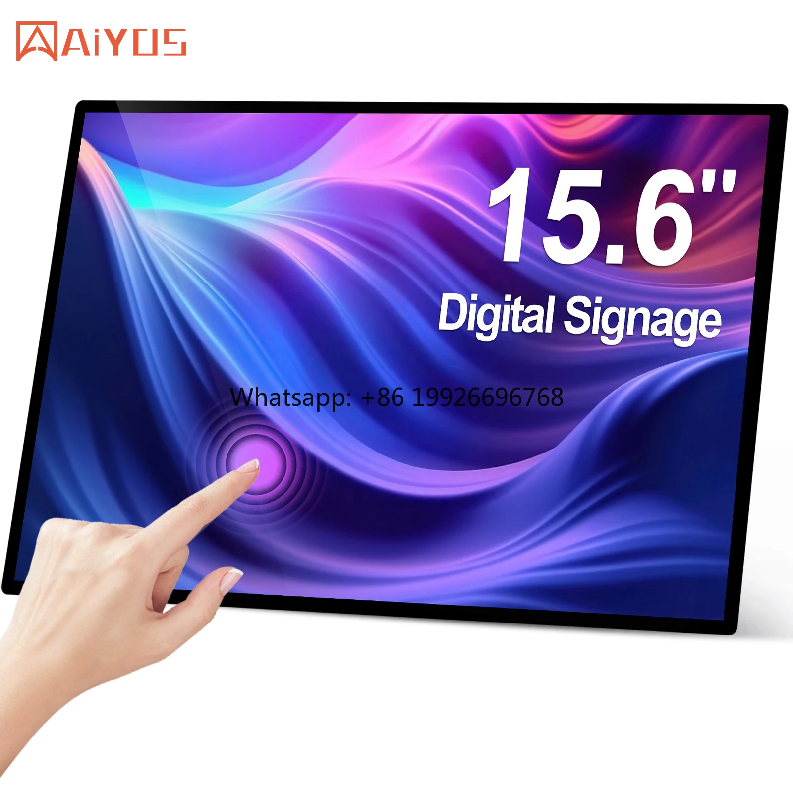 15,6-дюймовый универсальный планшетный дисплей android digital signage