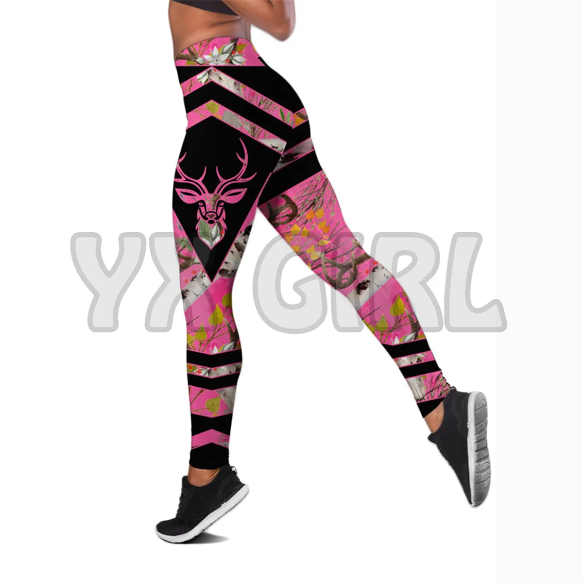 Комбинированная майка и леггинсы - Фотография_2