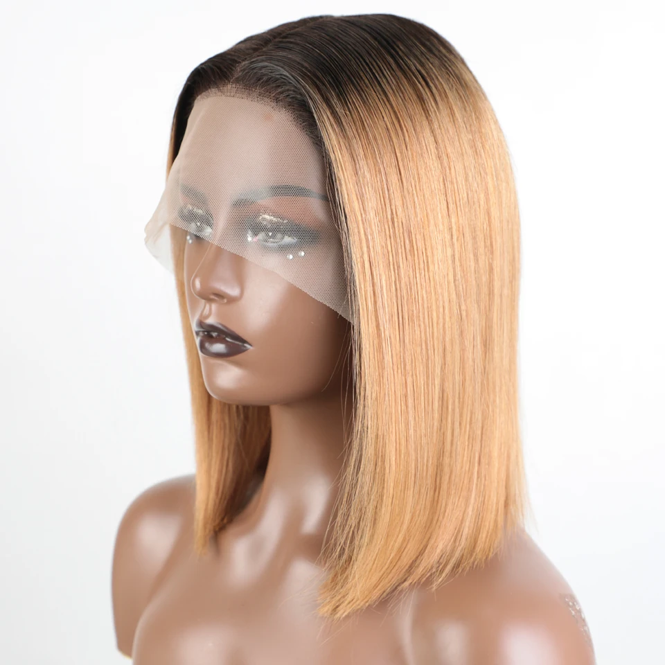 Lekker ombre blonde short straight - Фотография_3