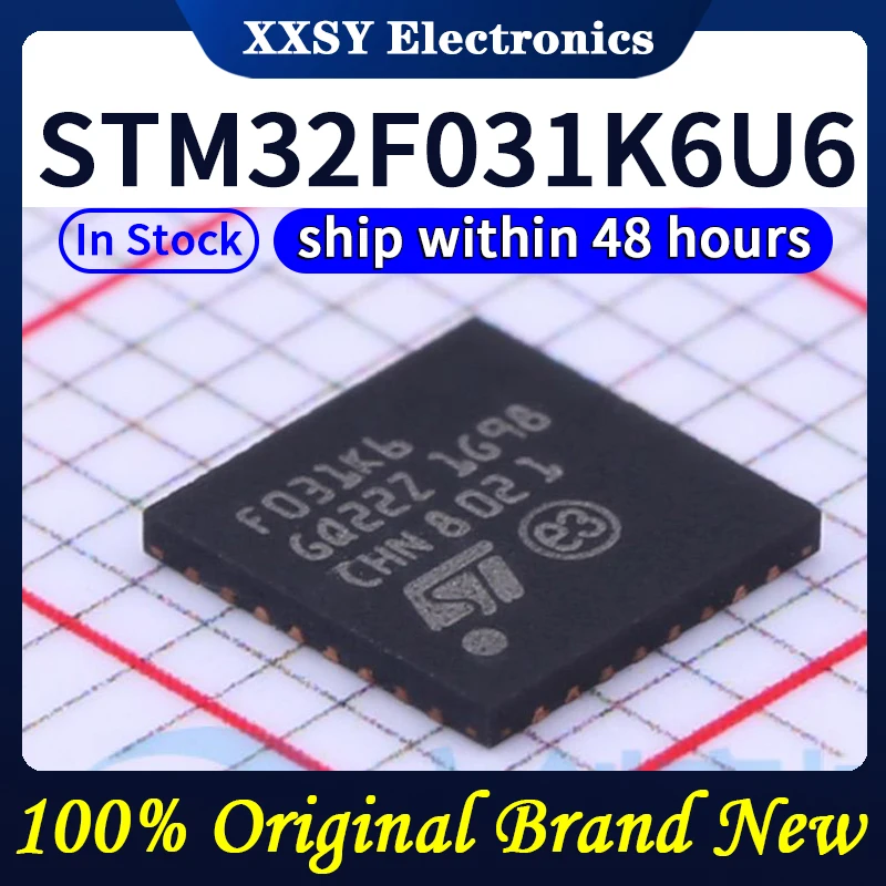 Stm32f031k6u6 stm32f031g6u6 stm32f031c6t6 - Фотография_4